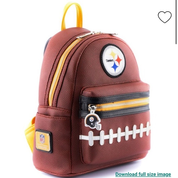 Loungefly Pittsburgh Steelers Foitball Backpack